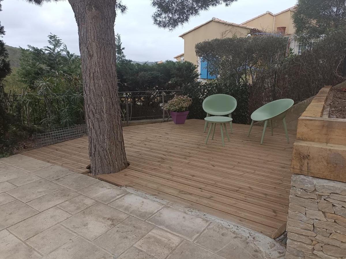 Apartmán La Madrague- 2P Avec Piscine Privative Saint-Cyr-sur-Mer Exteriér fotografie
