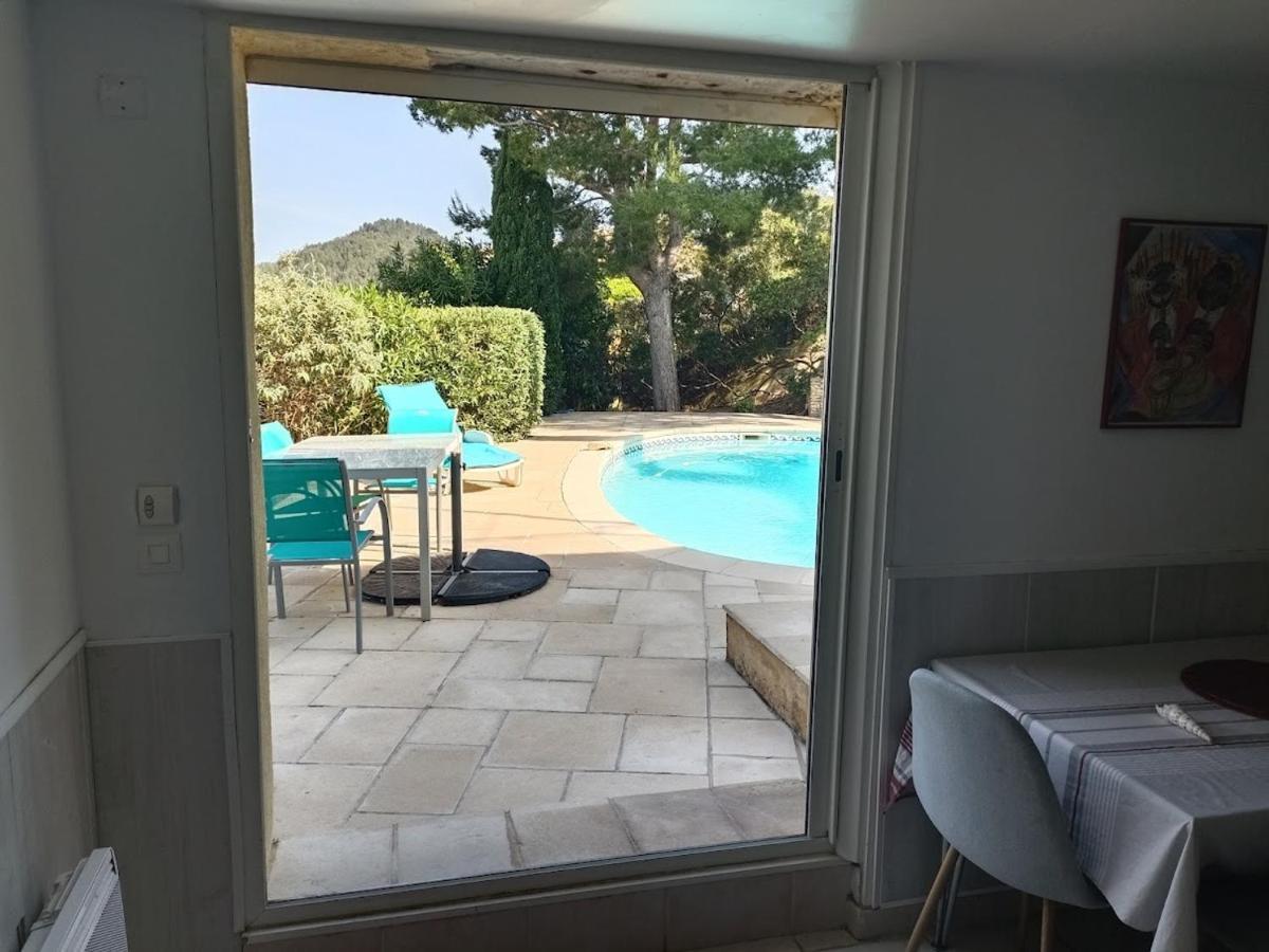 Apartmán La Madrague- 2P Avec Piscine Privative Saint-Cyr-sur-Mer Exteriér fotografie